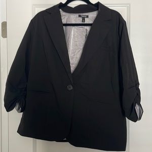 Torrid Black Lined Blazer NWT Sz 2